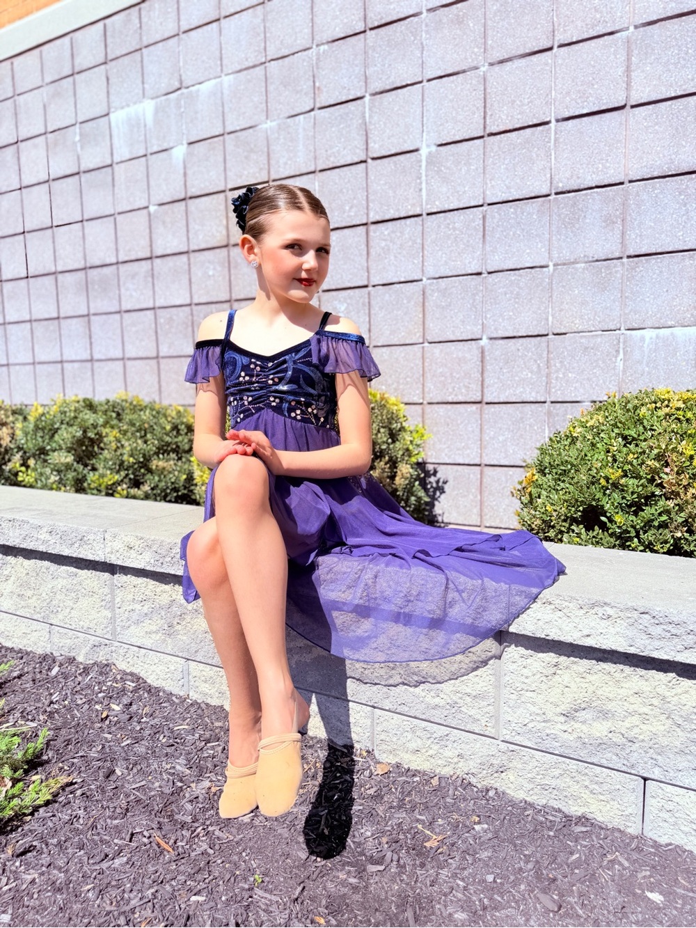 Navy contemporary Dance costume Size IMC
